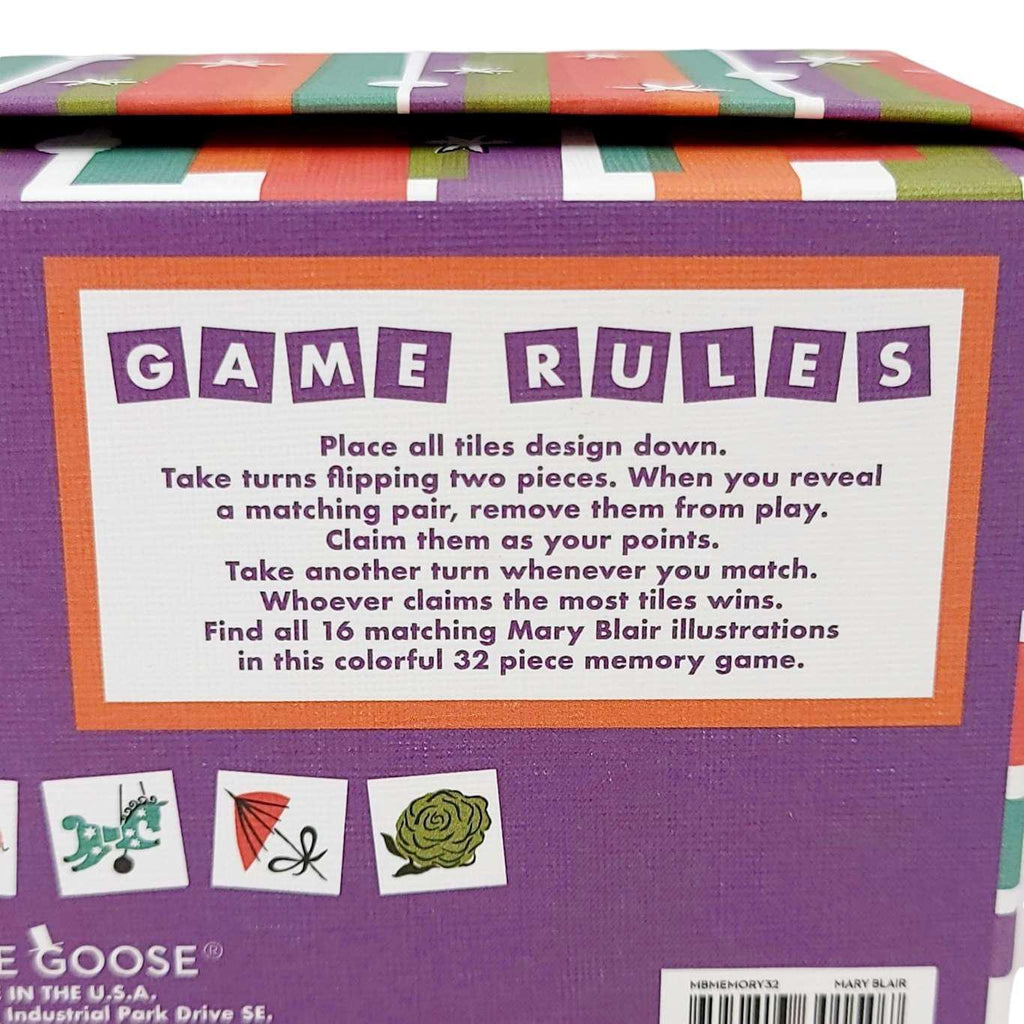 Blocks - Mary Blair Memory Game Blocks (Set of 32) by Uncle Goose