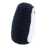 Plush Toy - Large Penguin (Black Sparkle with Teal Heart) by Moyo Workshop, image 5 of 7