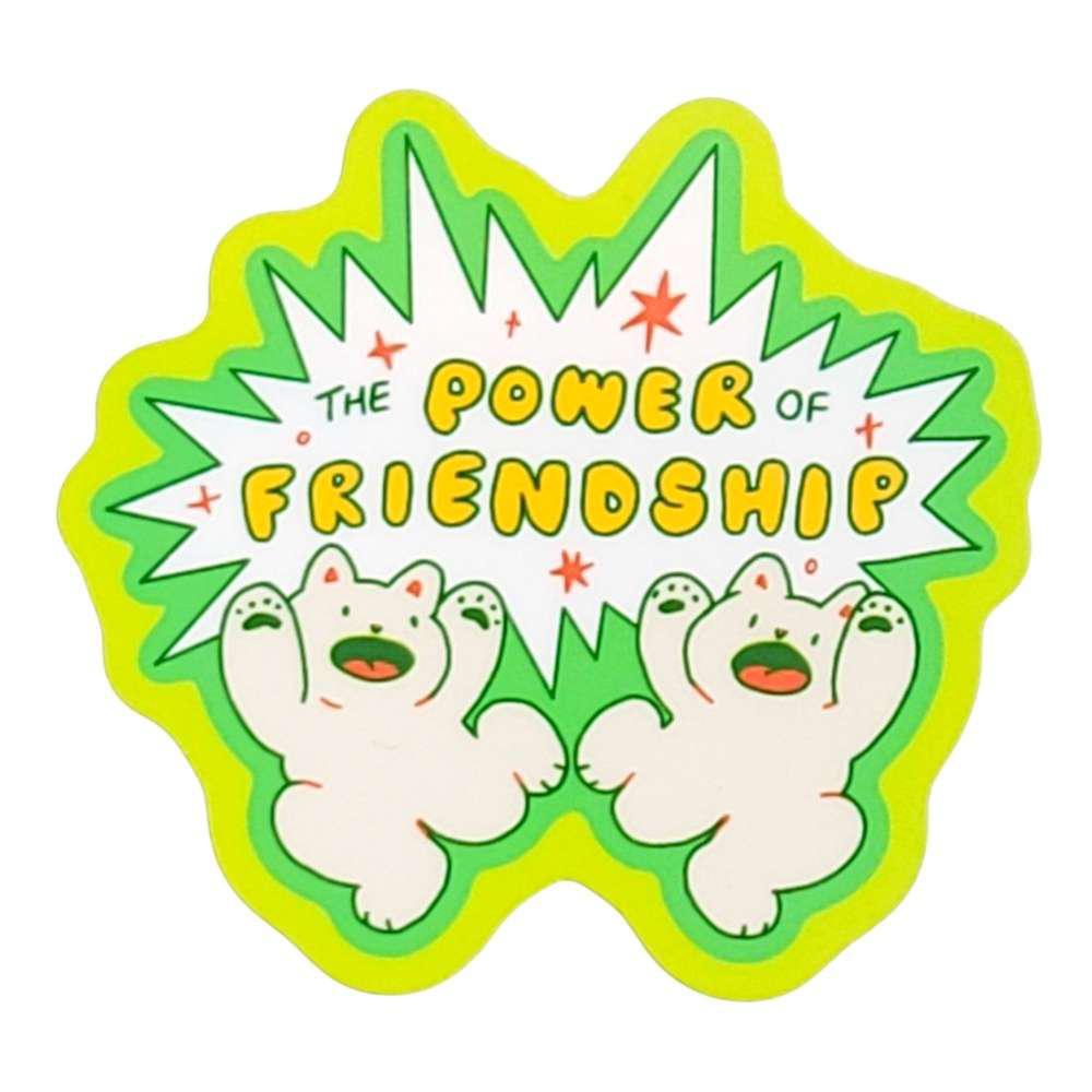 Sticker - Power of Friendship Cats by Laura Zeng