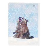 Card - Holiday - Frosty Flakes (Raccoon) by Shawn Braley, image 1 of 2