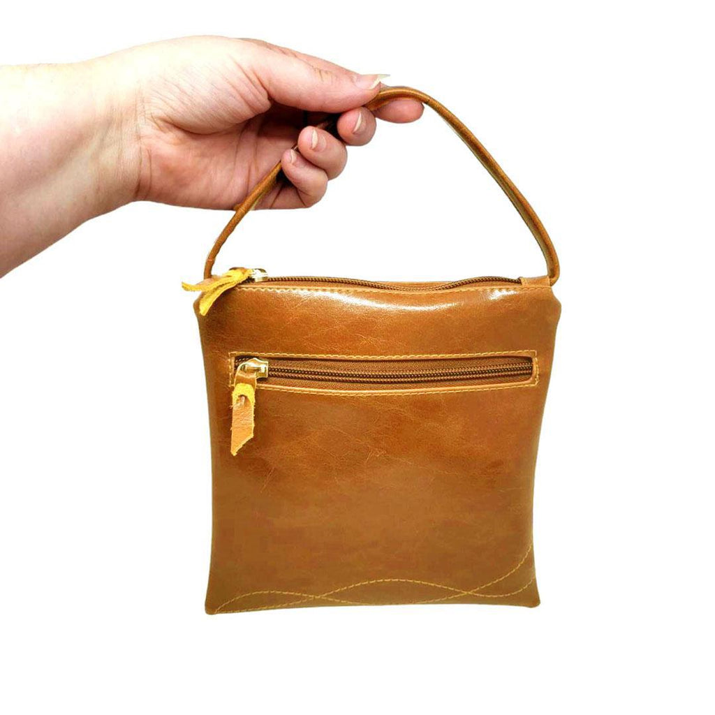 Bag - Cha Cha Tall Adjustable Small Cross Body (Butterscotch) by Crystalyn Kae