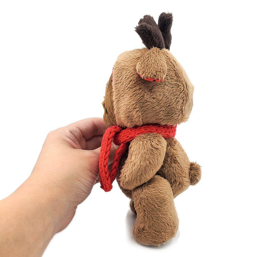 Plush - Brown Bear in Deer Costume by Frank and Bubby