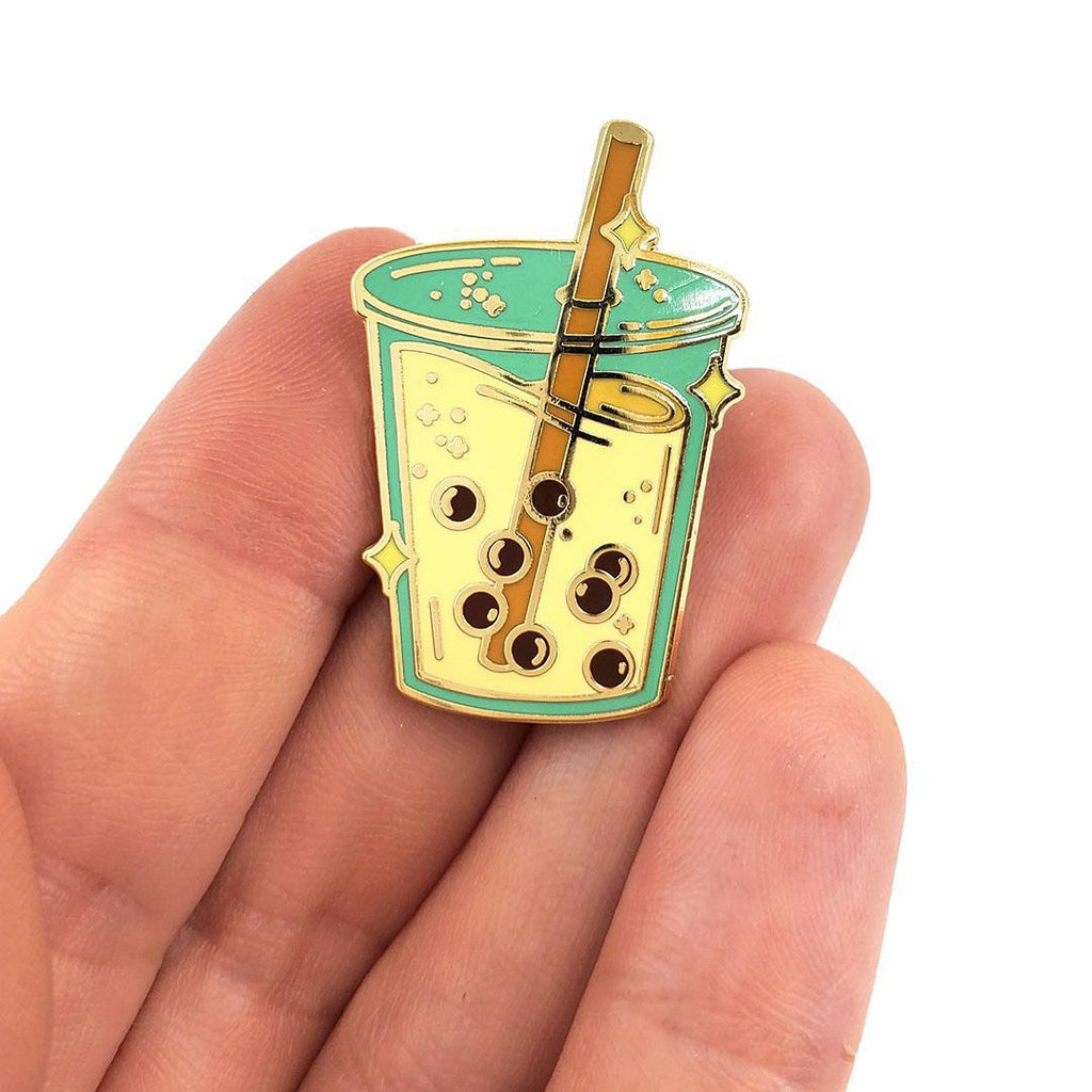 Enamel Pin - Boba Milk Tea by Occasionalish