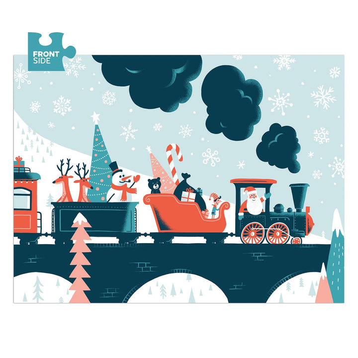 Puzzle - 500 Piece Holiday Train Wreck Puzzle by Factory 43