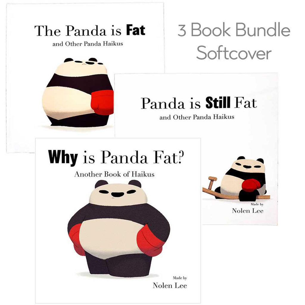 Set of 3 Books - Punching Pandas Complete Trilogy (Hardcover or Softcover) by Punching Pandas