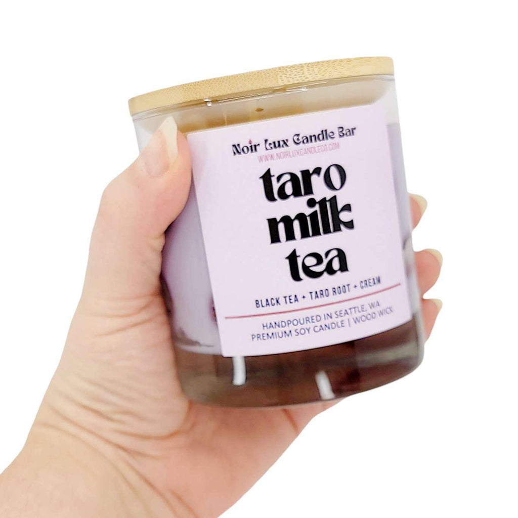 Candle - Taro Milk Tea Boba by Noir Lux Candle Co.