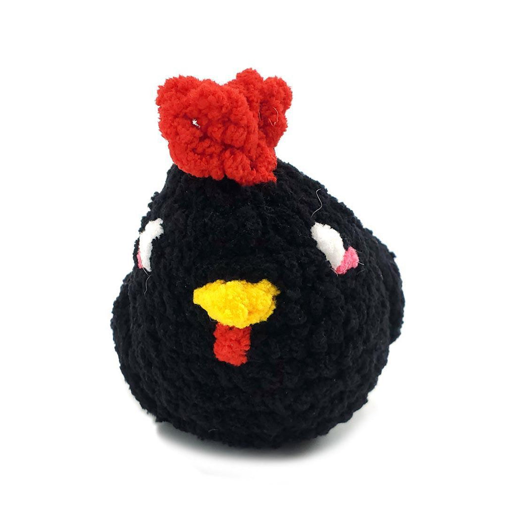 Plush Toy - Lil’ Hen (Black) by Crittercrafts