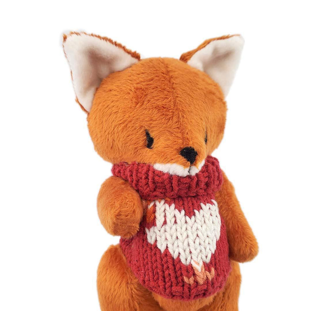 Plush - Fox in Chicken Sweater by Frank and Bubby