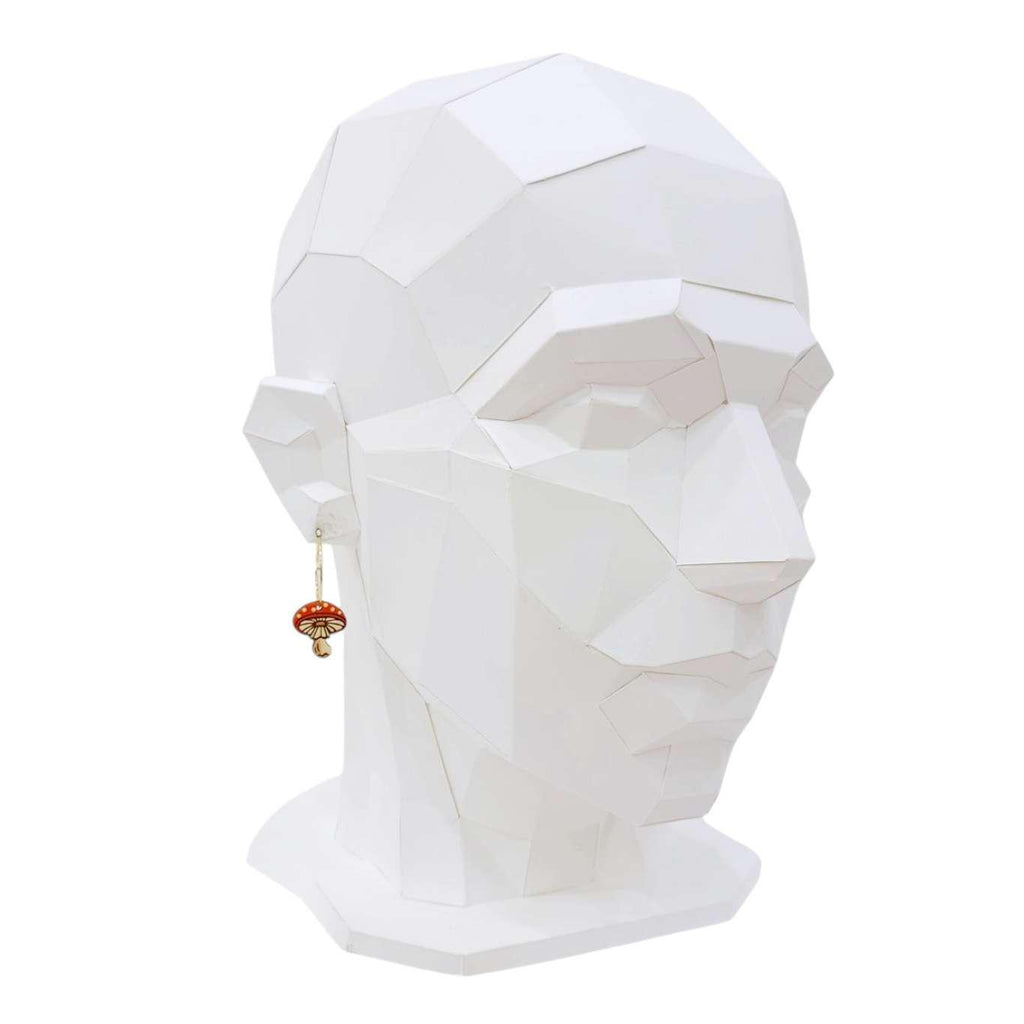 Earrings - Amanita Mini (Gold Hoops) by Fresh Cuttery