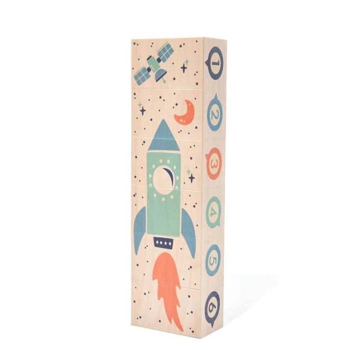 Blocks - Space Environments (Set of 9) by Uncle Goose