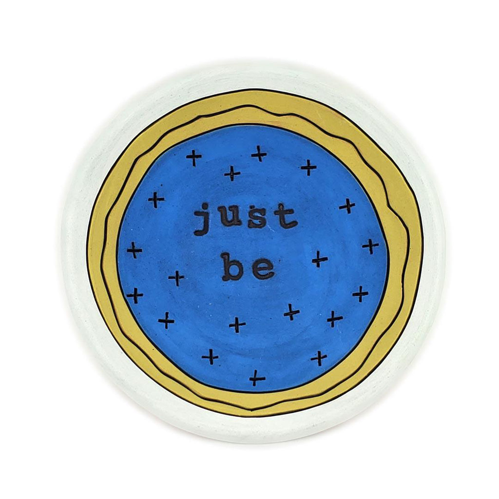 Ring Dish - 5in - Just Be (Assorted Colors) by Leslie Jenner Handmade