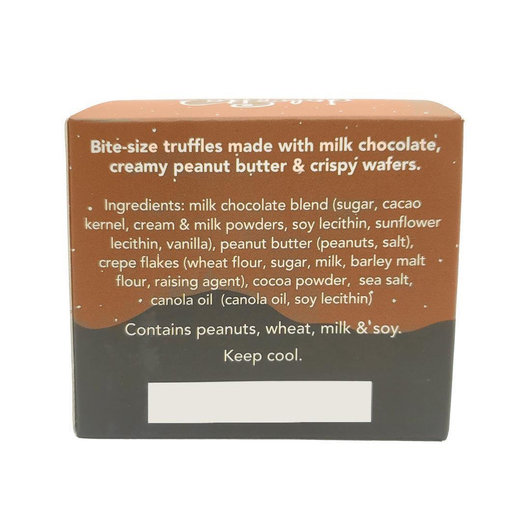Truffles - Peanut Butter Crisp Milk Chocolate by Dolcetta Artisan Sweets