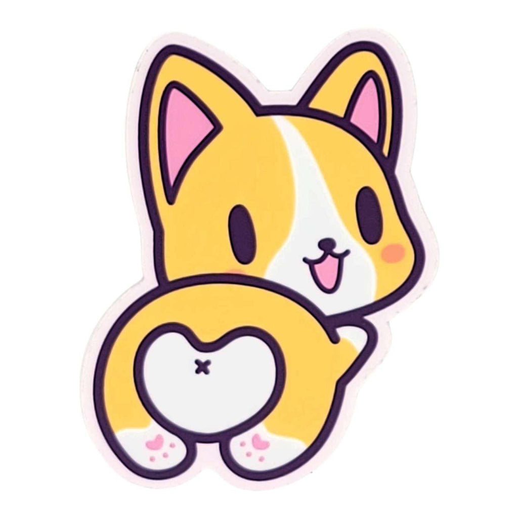 Vinyl Stickers - Corgi Butt by Mis0 Happy