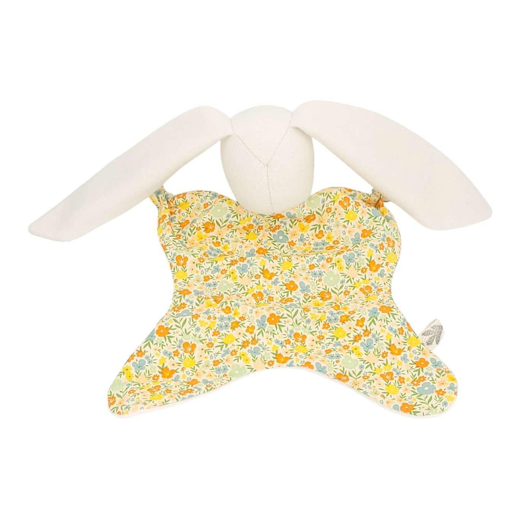 Plush - Bunny Snuggle Lovey (Floral Blush) by The Bird & Elephant