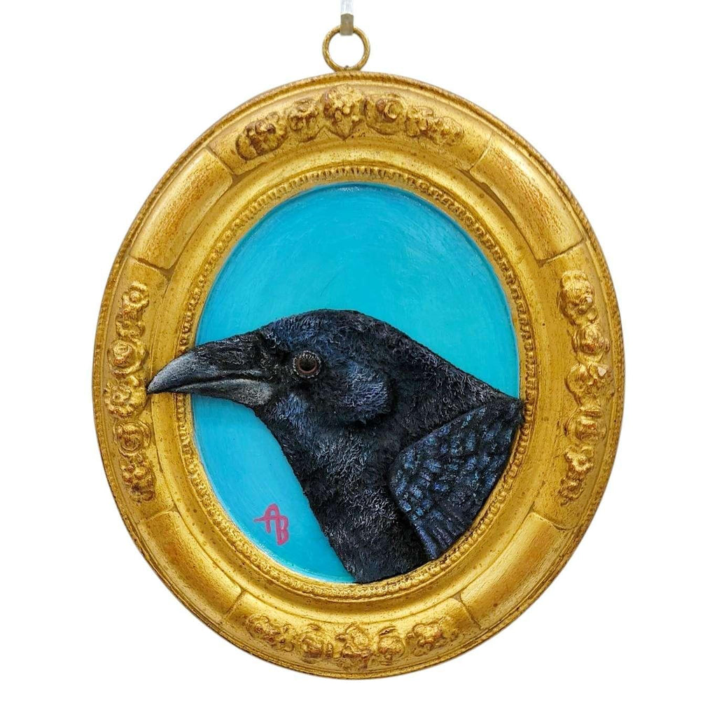 Applique Art - Crow (OOAK) by Chubby Bunny