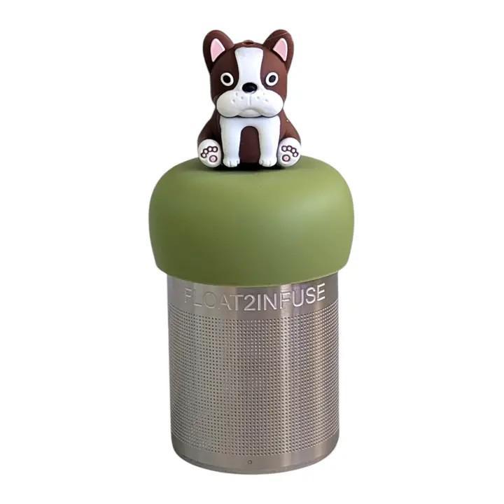 Tea Infuser - Terrier (Green Base) by Float2Infuse