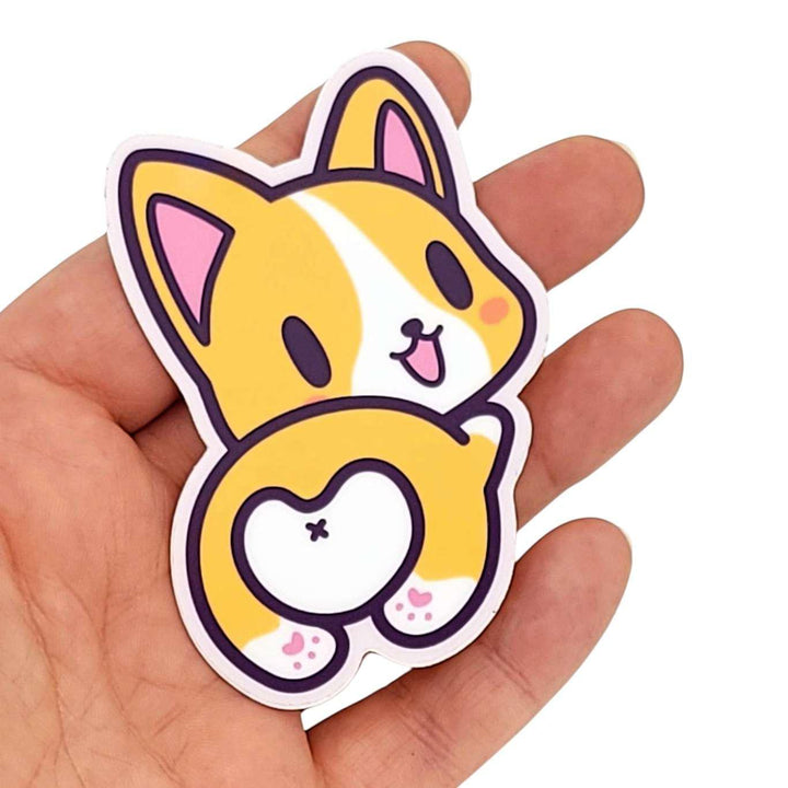 Vinyl Stickers - Corgi Butt by Mis0 Happy