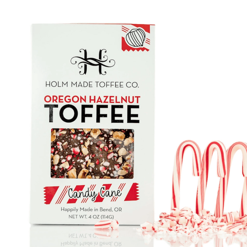 Toffee - 4oz - Candy Cane by Holm Made Toffee Co.