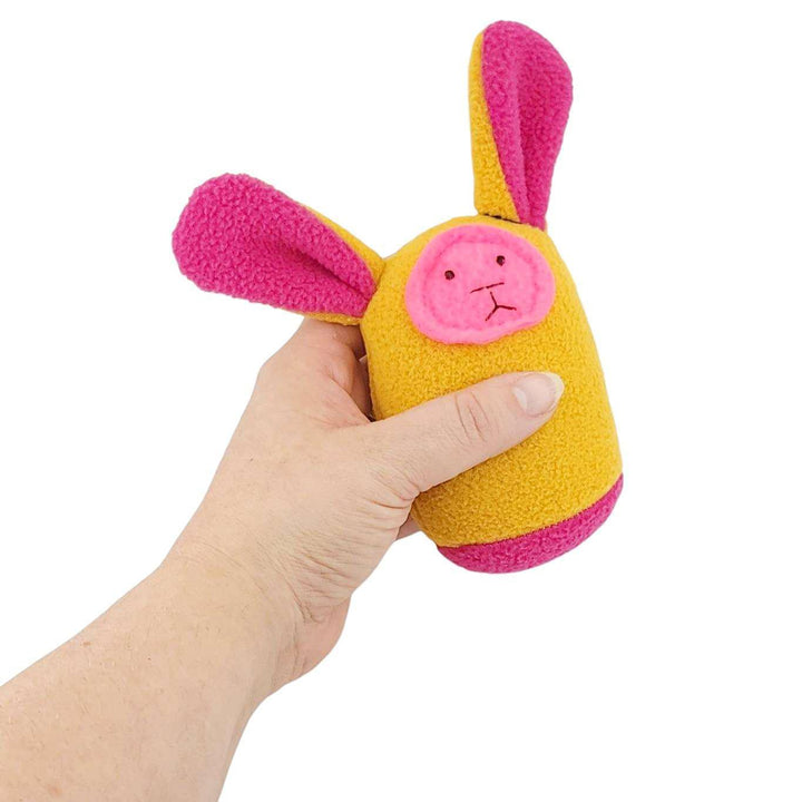 Plush Rattle - Mustard Bunny by Mr. Sogs