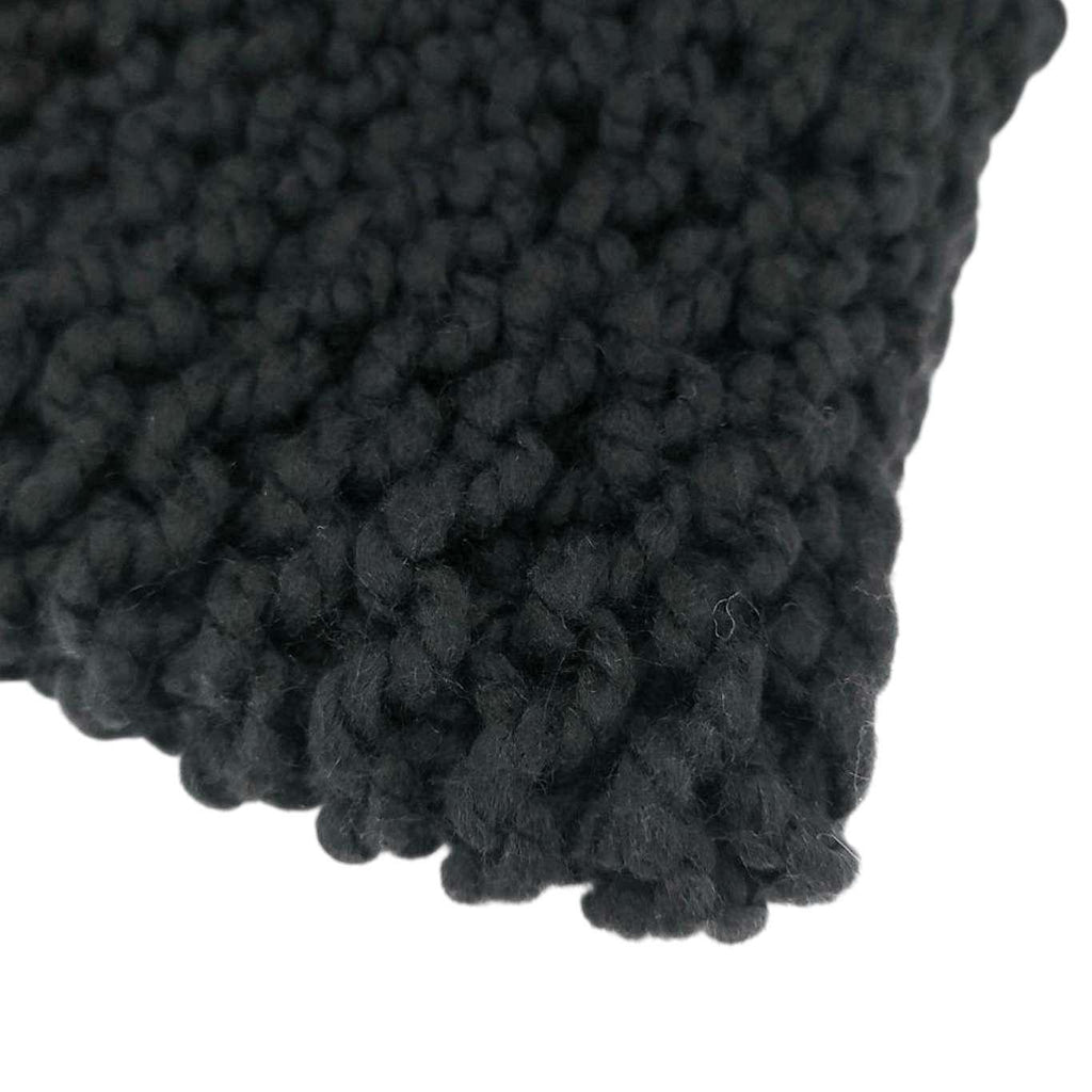 Knit Scarf - Cowl - Classic (Black) by Cristin Rae Knits