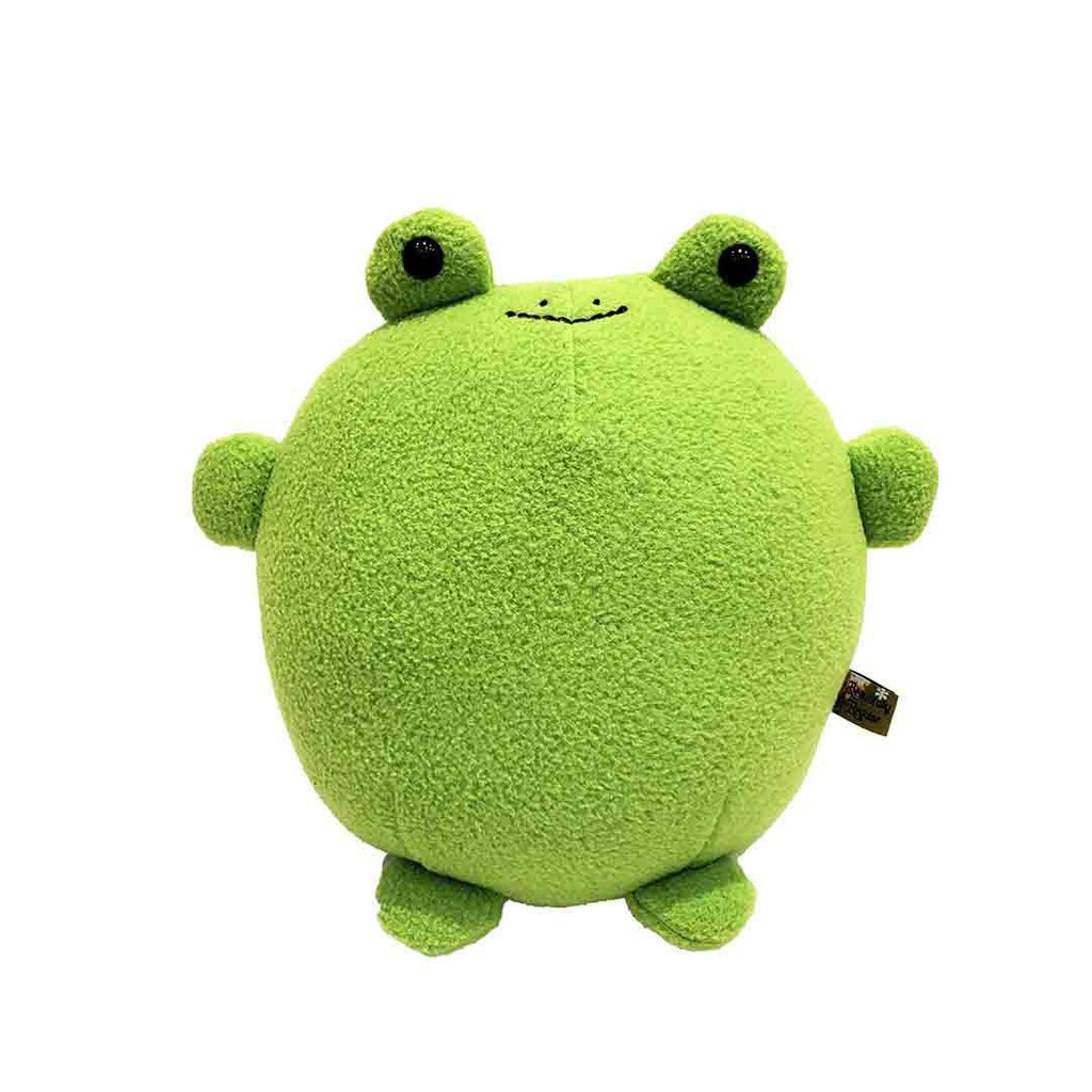 Plush - Chubby Frog in Lime Green by Beautifully Regular
