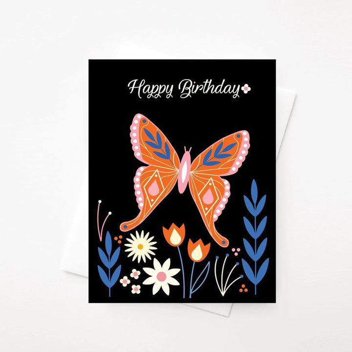 Card - Birthday - Happy Birthday Butterfly by Amber Leaders Designs