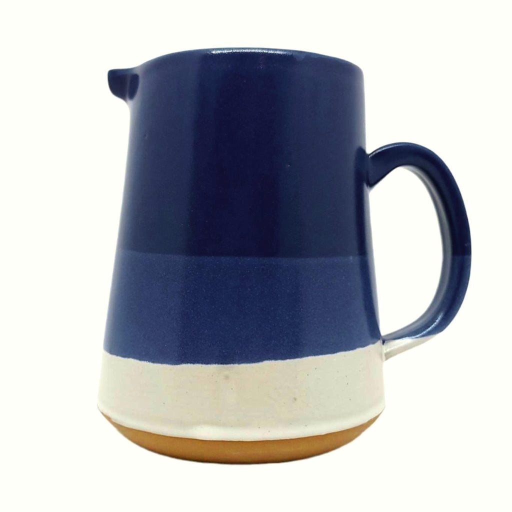 Pitcher - 28oz - Horizon Ceramic Pitcher in Blue Gradient by Roam Ceramics