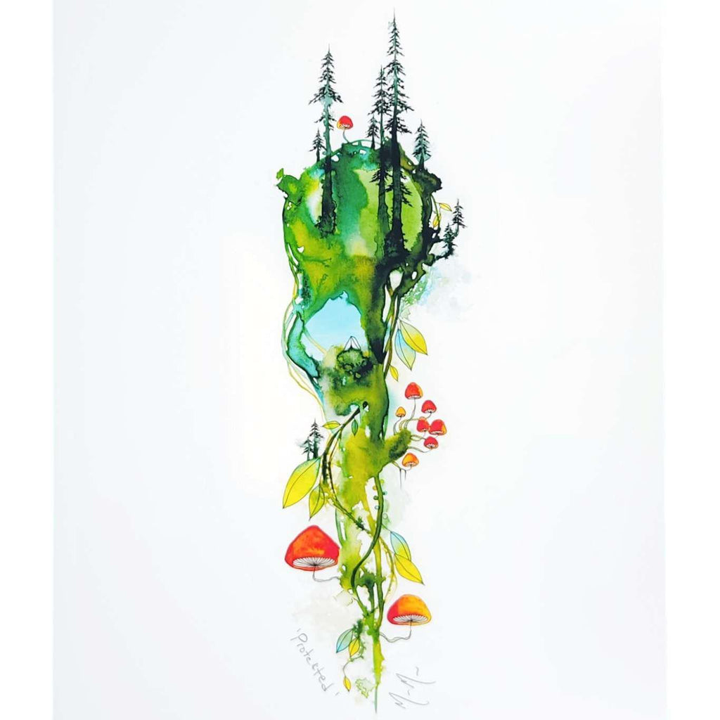 Art Print - 8.5 x11 Protected Art Print by Melissa Moss Art