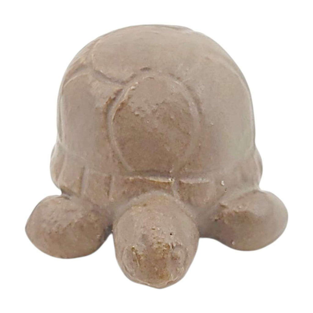 Collectible - Tea Pet Figurine (Brown Tortoise) by Mist Ceramics