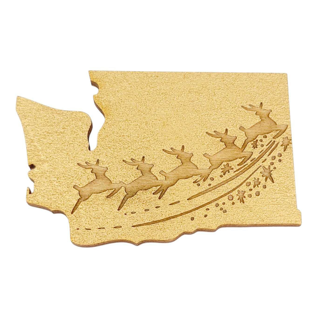 Magnets - Small - WA State Reindeer (Asst Colors) by SnowMade