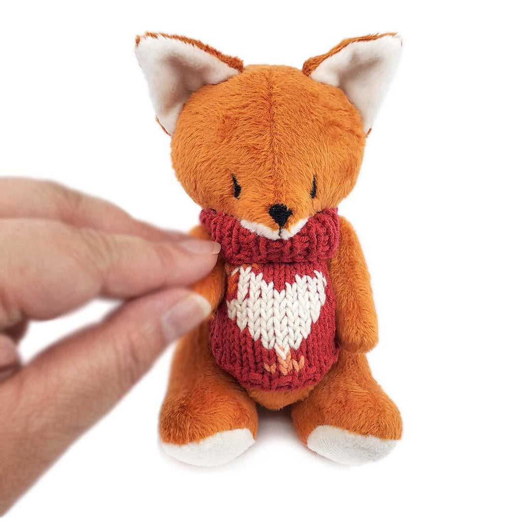 Plush - Fox in Chicken Sweater by Frank and Bubby