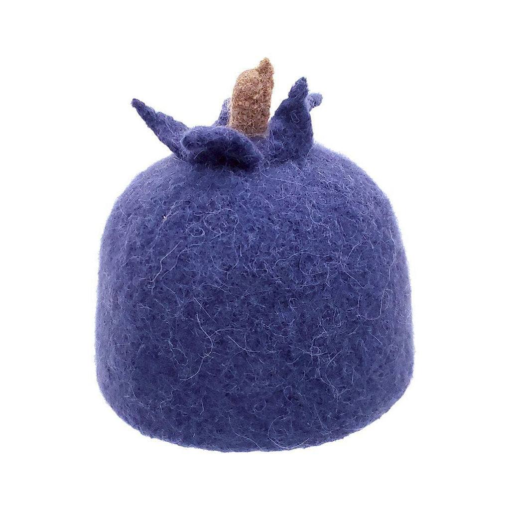 Hat - Blueberry Felted Wool Cap  (Assorted Sizes) by Snooter-doots