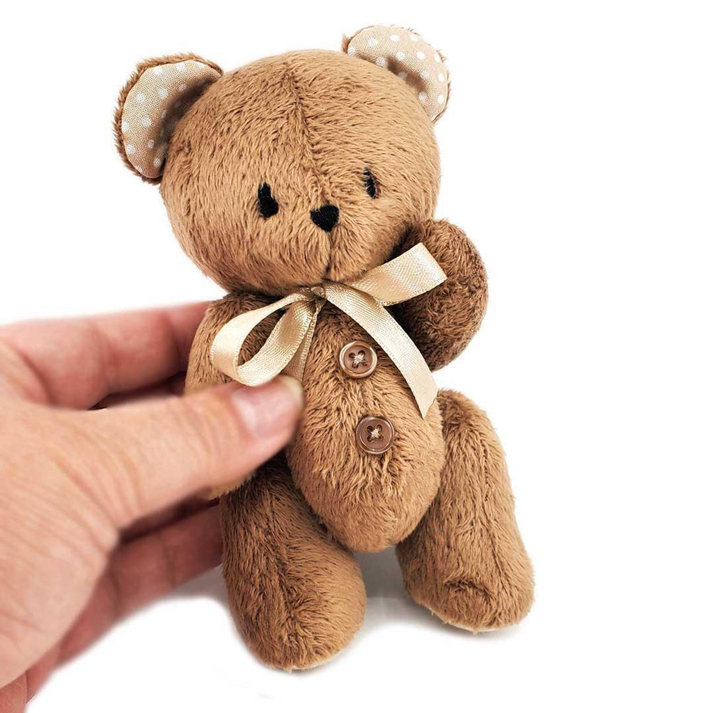 Plush - Light Brown Teddy Bear by Frank and Bubby