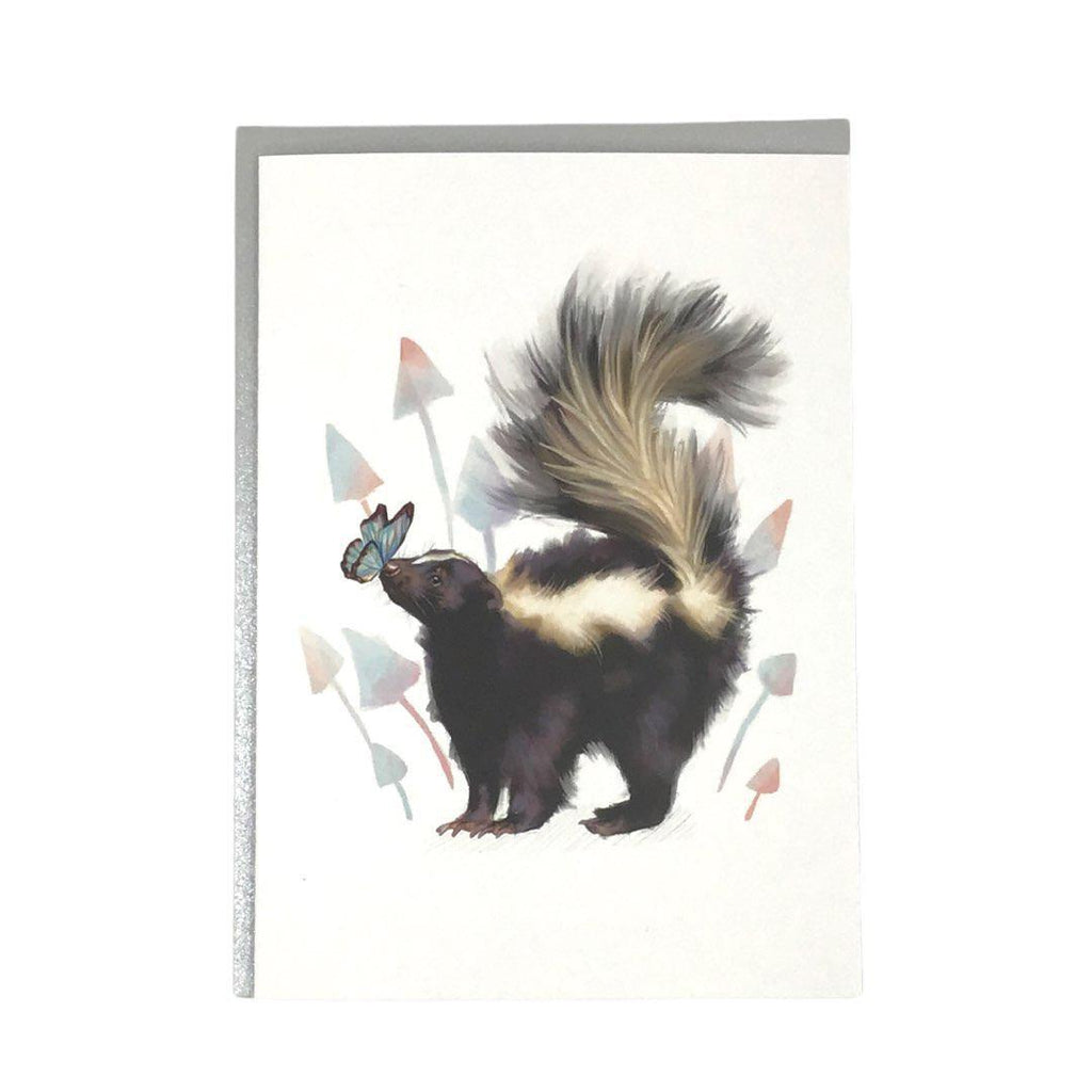 Card - Glowing Skunk by Darcy Goedecke