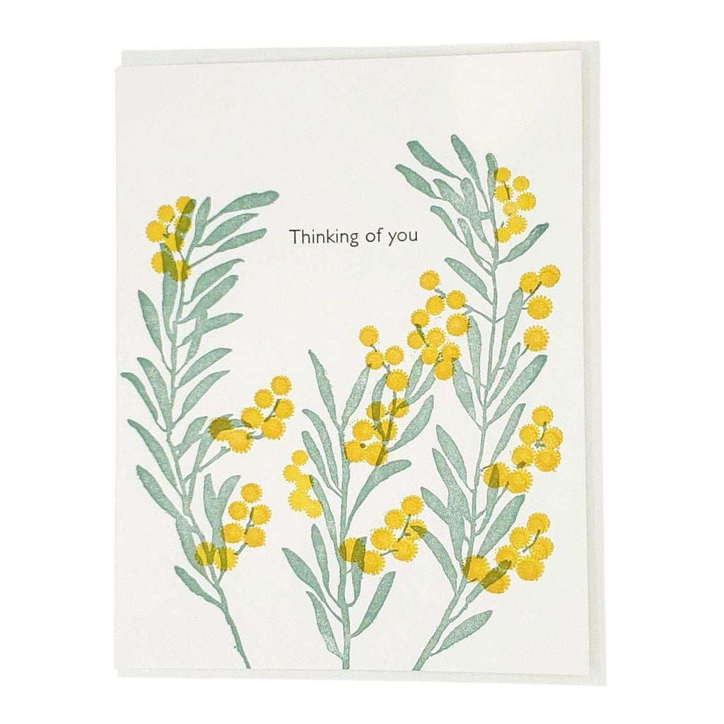 Card - All Occasion - Acacia Thinking of You by Ilee Papergoods