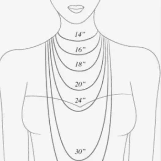 Necklace - Horizontal Necklace Converter (16in or18in Chain) by Pop Pastel