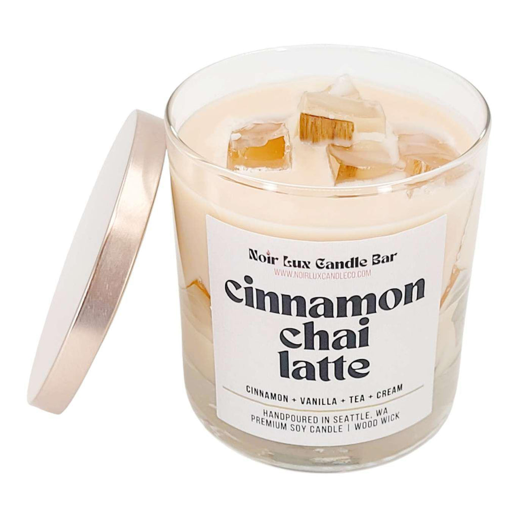 Candle - Iced Cinnamon Chai Latte by Noir Lux Candle Co.