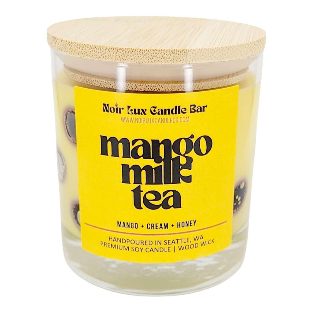 Candle - Mango Milk Tea Boba by Noir Lux Candle Co.