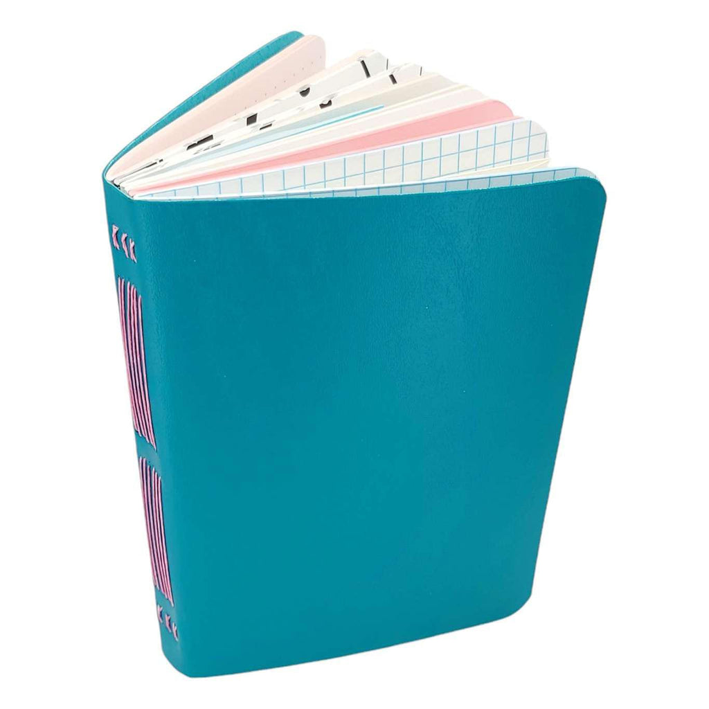 Journal - Teal Mixed Paper Notebook (Large or Small) by Original Brooks