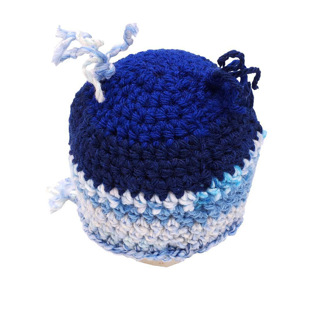 Hat - Infant - Owl (Blues) by Scary White Girl