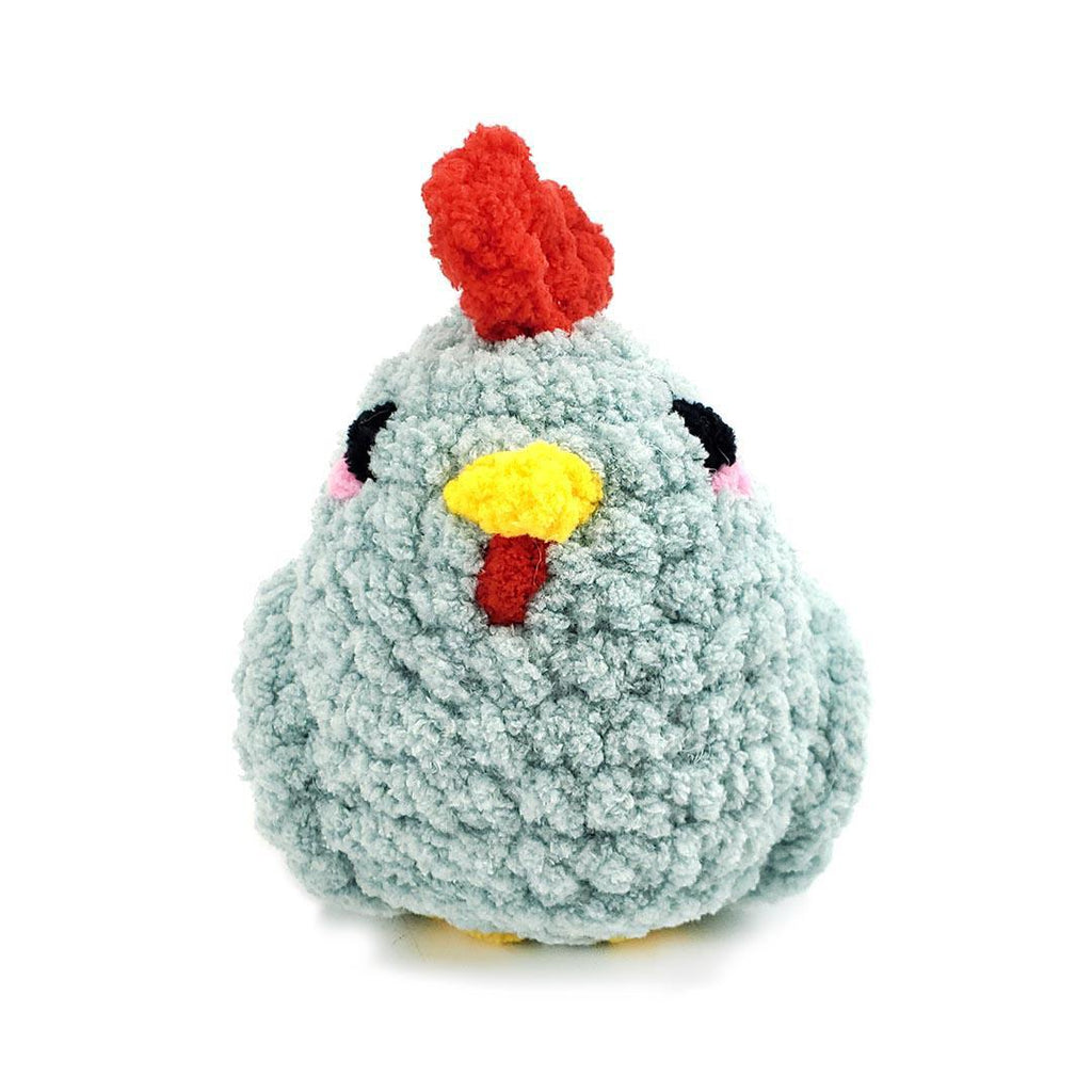 Plush Toy - Lil’ Hen (Blue) by Crittercrafts