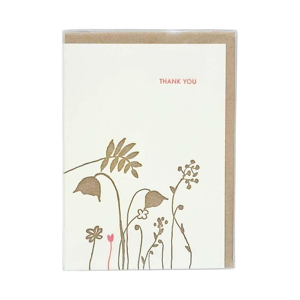 Boxed Set - Set of 6 - Thank You with Flowers by Lark Press
