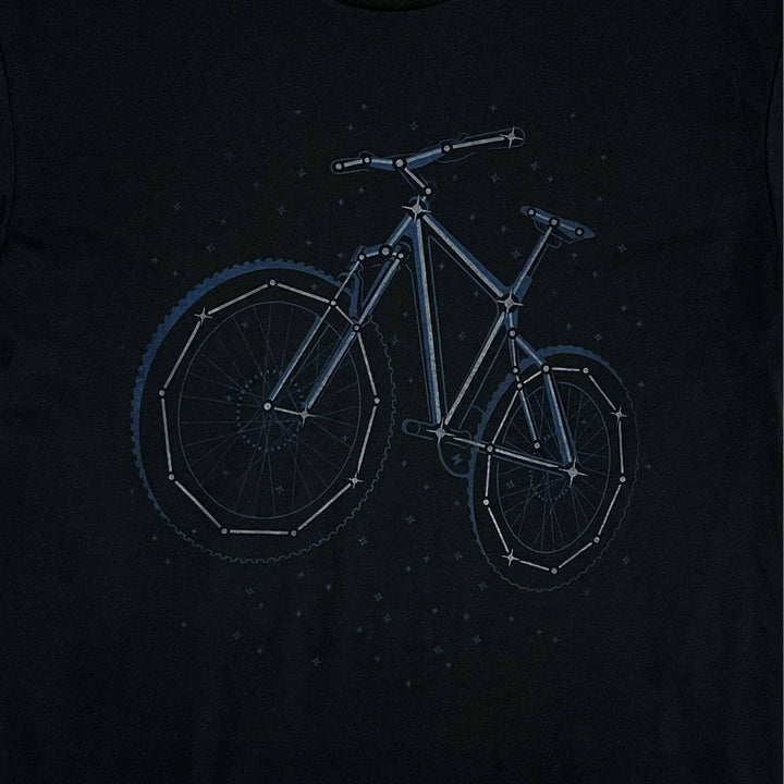Adult Crew Neck - Night Rider Black Glow in the Dark Tee (XS - 2XL) by STORY SPARK
