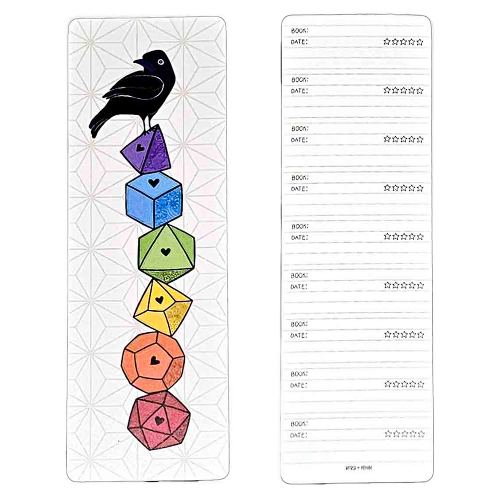 Bookmark - Crow Dice by World of Whimm