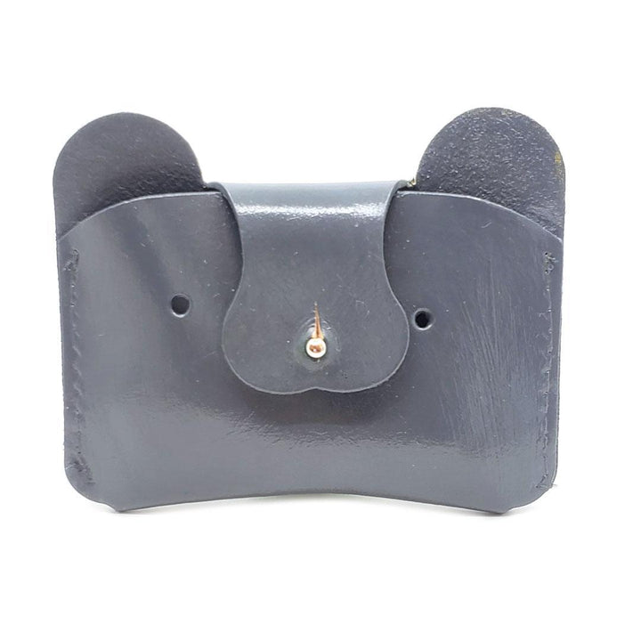 Wallet - Bear Leather (Grey) by The Merchant Studio