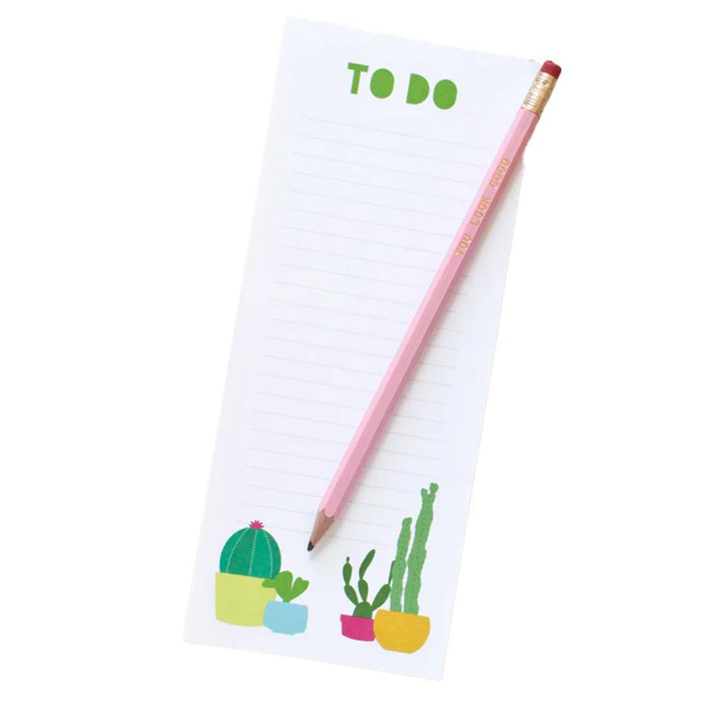 Notepad - Cactus To Do List by Graphic Anthology
