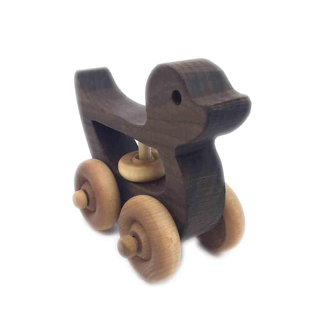 (30% Off) Wooden Rattle - Duck Wooden Toy by Baldwin Toy Co.