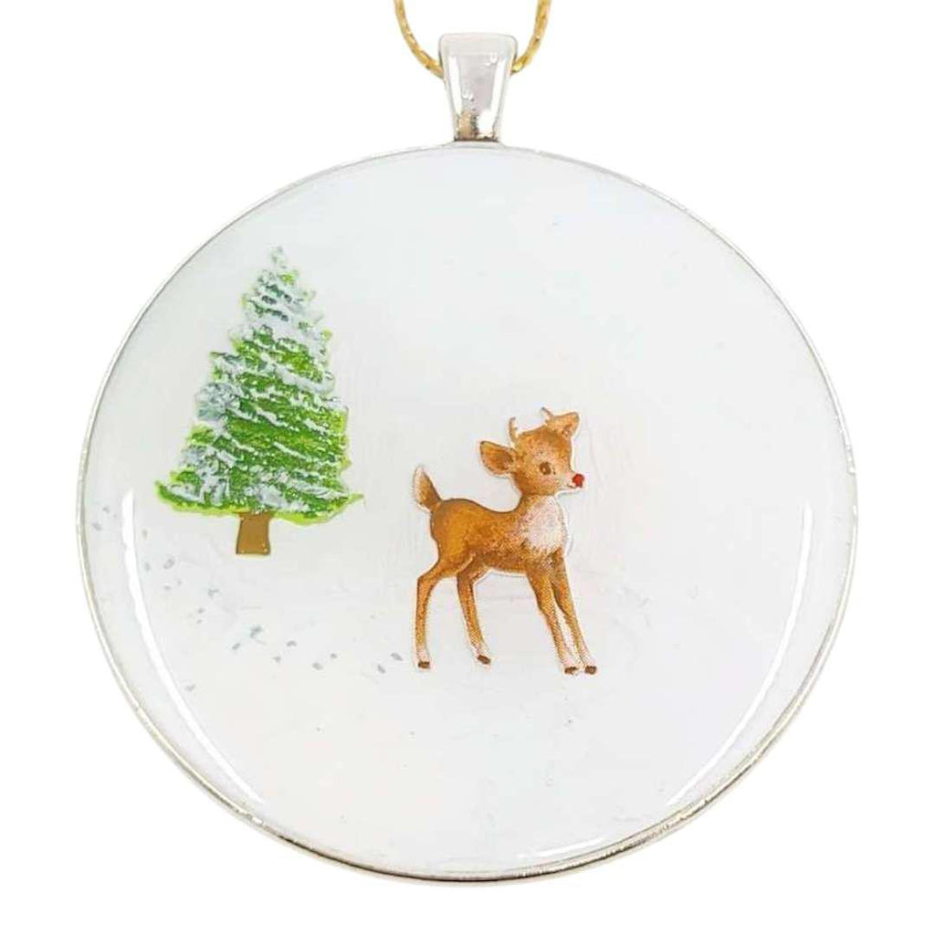 Ornament - Round Resin Collage (Assorted) by XV Studios