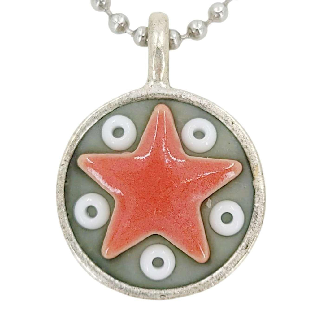Necklace - Star Baby (Red Stars) by XV Studios