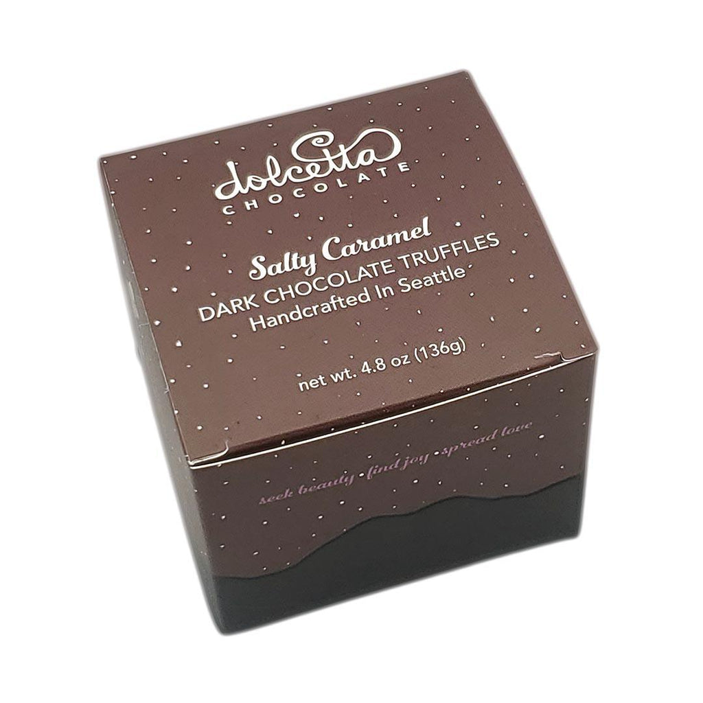 Gift Bundle - Chocolate Truffle Pair Salty Caramel and Peanut Butter featuring Dolcetta Artisan Sweets